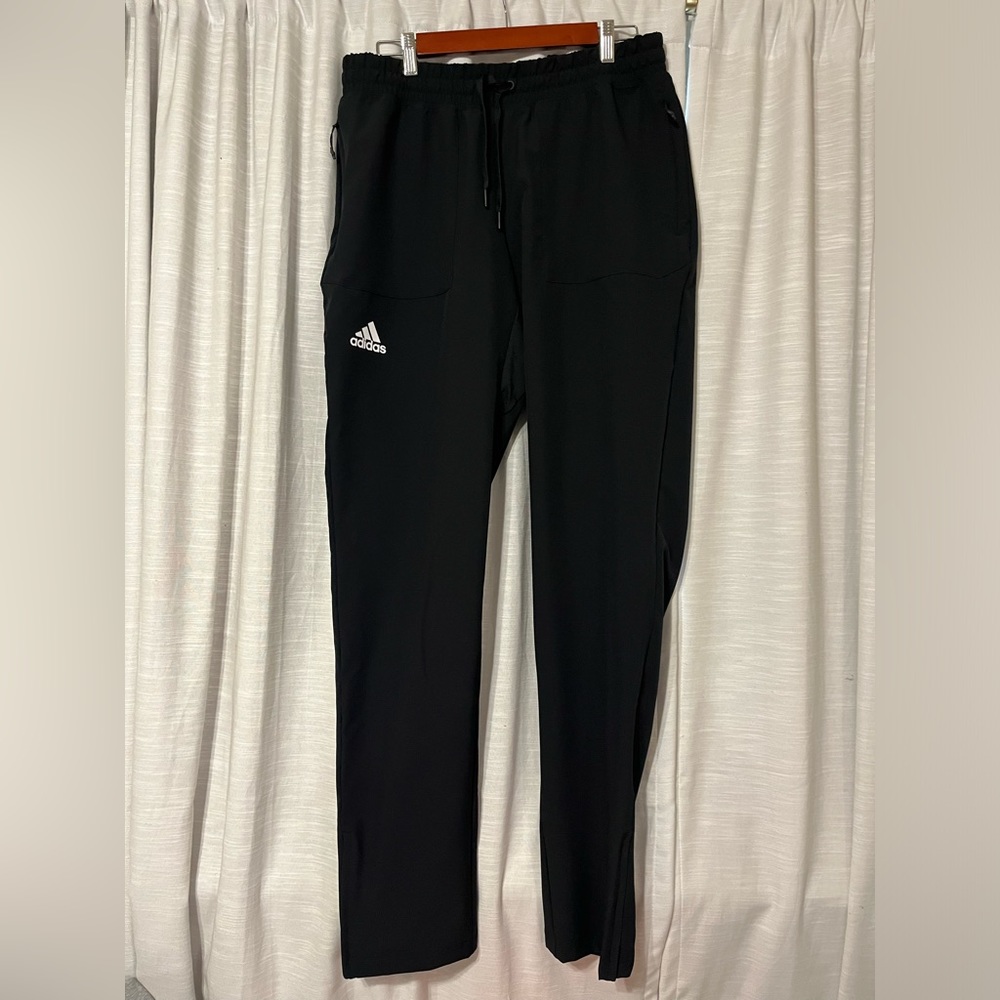 Adidas pants size large tall